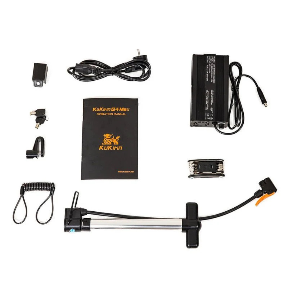 E-Scooter KuKirin G4 Max Doppelmotor 3200W schwarz