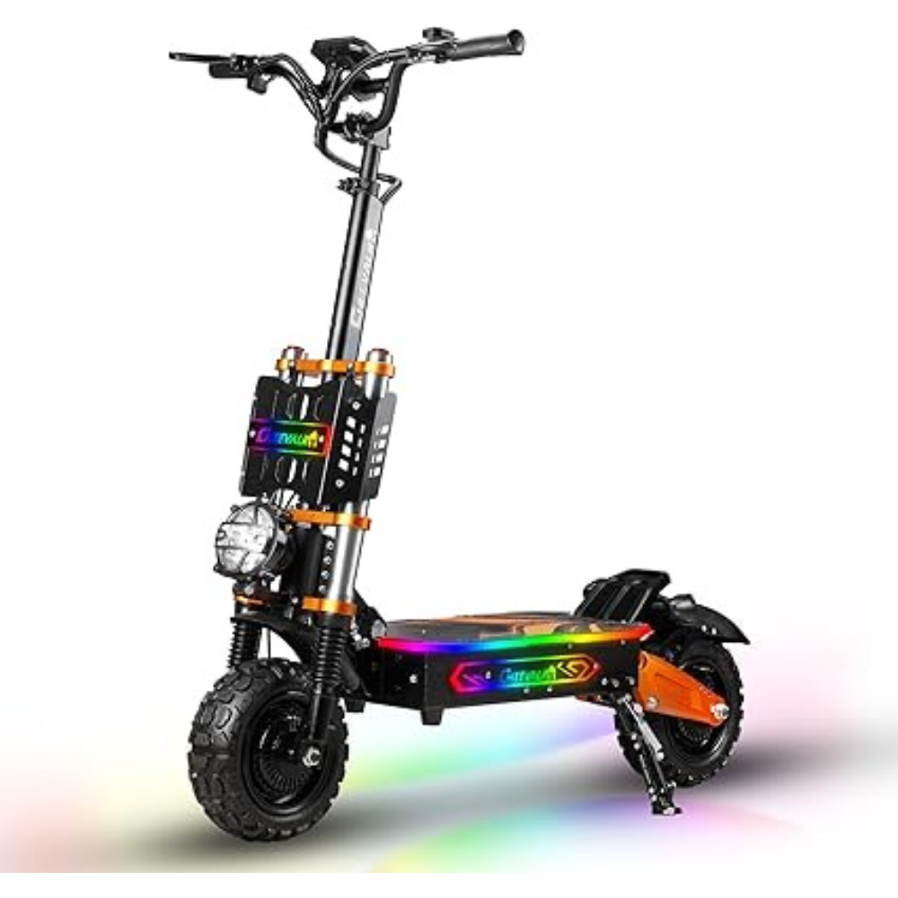 E-Scooter CHEEVALRY S11 PRO Doppelmotor 120 km schwarz