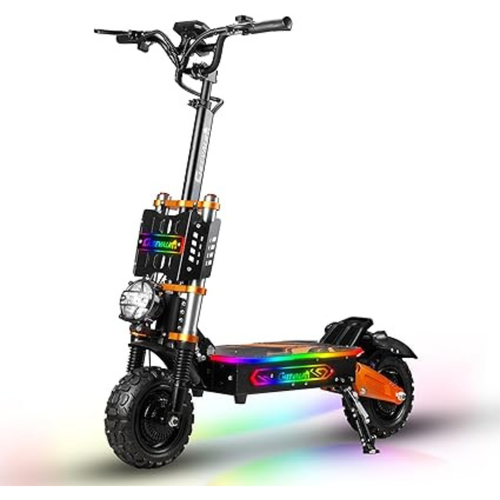 E-Scooter CHEEVALRY S11 PRO Doppelmotor 120 km schwarz