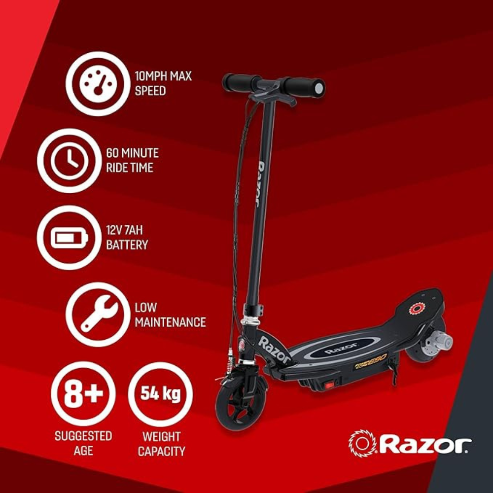 Kinder E-Scooter Razor Power Core E90 85W blau
